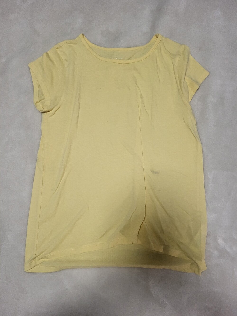 Yellow tee
